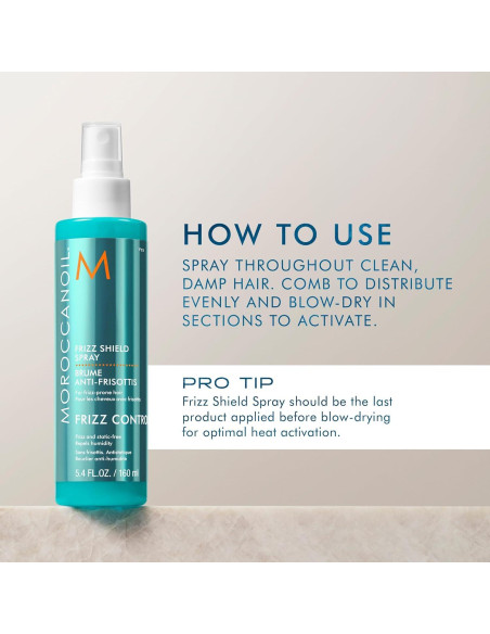 Spray Estilo Frizz Shield Moroccanoil 160 ml Spray Estilo Frizz Shield Moroccanoil 160 ml
