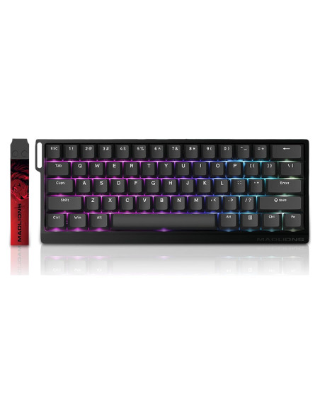 Teclado Gaming MadLions MAD 60 HE RGB Mecánico USB-C Teclado Gaming MadLions MAD 60 HE RGB Mecánico USB-C