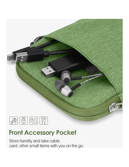 Funda MoKo para Kindle 6-7" Nylon Verde Pasto 2024 Funda MoKo para Kindle 6-7" Nylon Verde Pasto 2024