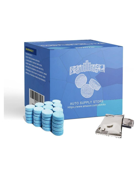 Tabletas Limpiador de Vidrios DOKIKO 100 Pcs Efectivas Tabletas Limpiador de Vidrios DOKIKO 100 Pcs Efectivas