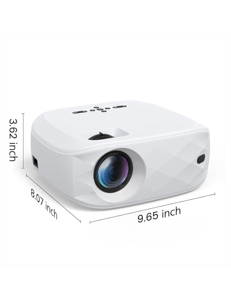Proyector HAPPRUN F5 Full HD 1080P 12000L WiFi Bluetooth Proyector HAPPRUN F5 Full HD 1080P 12000L WiFi Bluetooth