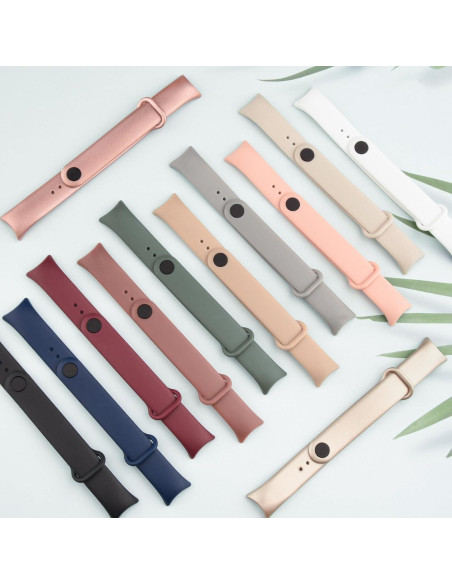 Correa Tobfit 3 Pzas para Xiaomi Mi Band 8 Silicona Ajustable Correa Tobfit 3 Pzas para Xiaomi Mi Band 8 Silicona Ajustable