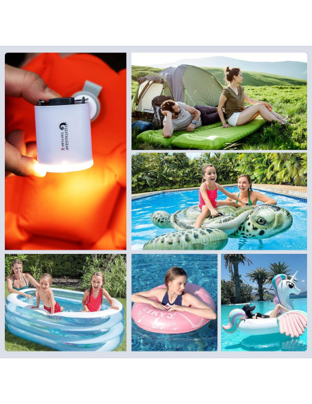 Bomba de Aire Portátil FLEXTAILGEAR Tiny Pump X + Luz LED Bomba de Aire Portátil FLEXTAILGEAR Tiny Pump X + Luz LED