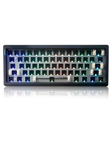 Teclado Mecánico ZUOYA GMK61 60% Inalámbrico RGB Hot Swap