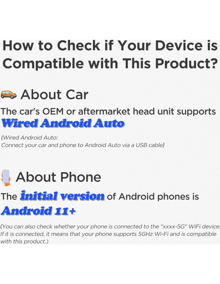 Adaptador Inalámbrico Android Auto MSXTTLY U2A-L9 Carbono Adaptador Inalámbrico Android Auto MSXTTLY U2A-L9 Carbono