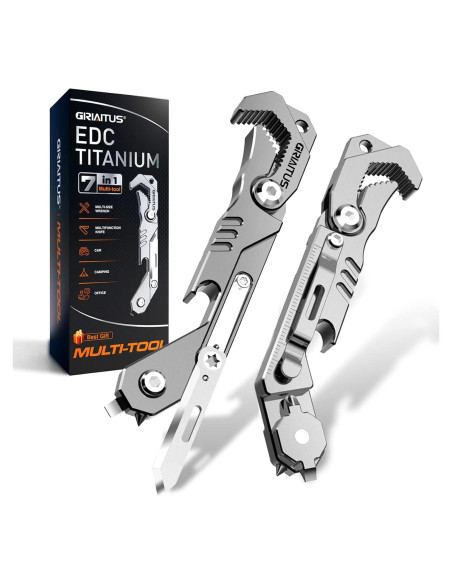 Multiherramienta 7 en 1 GIRIAITUS Plata Inoxidable Multiherramienta 7 en 1 GIRIAITUS Plata Inoxidable