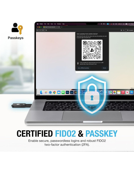 Dispositivo de seguridad FIDO2 Thetis Pro-C USB-C y NFC Dispositivo de seguridad FIDO2 Thetis Pro-C USB-C y NFC