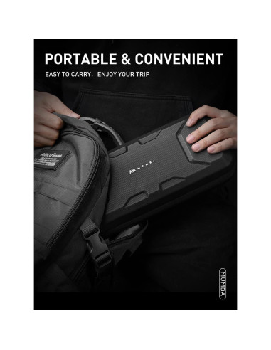 Funda Mumba para Steam Deck 2022, Carcasa Dura Impermeable