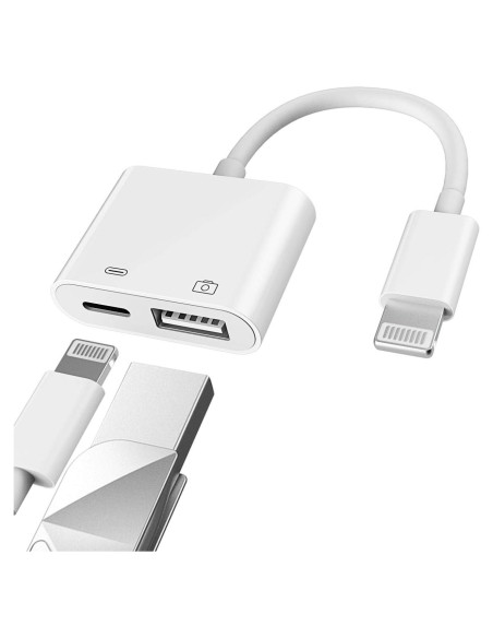 Adaptador Lightning a USB Hembra Apple OTG para iPhone/iPad Adaptador Lightning a USB Hembra Apple OTG para iPhone/iPad