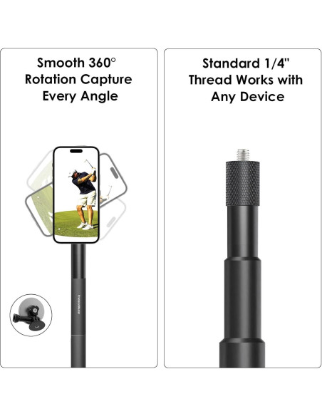 Trípode y Monopod de Golf PrecisionMaster 132 cm Ajustable Trípode y Monopod de Golf PrecisionMaster 132 cm Ajustable