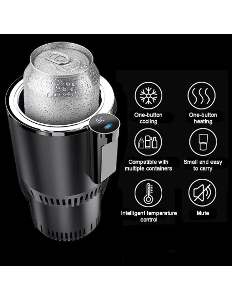 Taza Inteligente Klanata 2 en 1 Calentador y Enfriador Taza Inteligente Klanata 2 en 1 Calentador y Enfriador