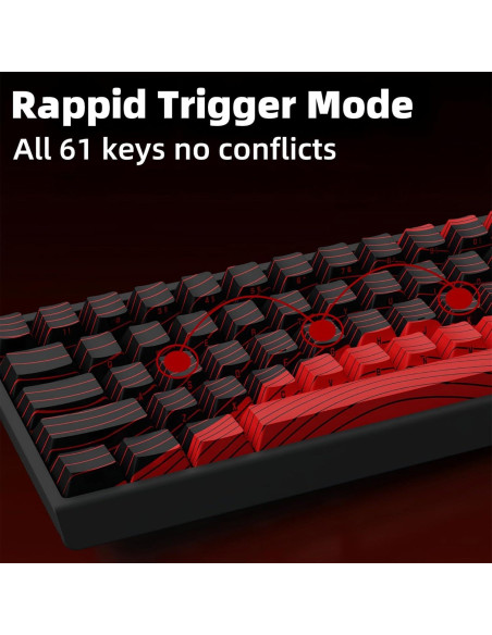 Teclado Gaming MadLions MAD 60 HE RGB Mecánico USB-C Teclado Gaming MadLions MAD 60 HE RGB Mecánico USB-C