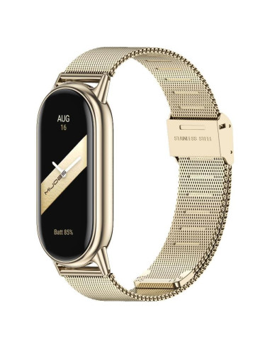 Correa MIJOBS para Xiaomi Mi Band 8 y 9 Acero Inoxidable