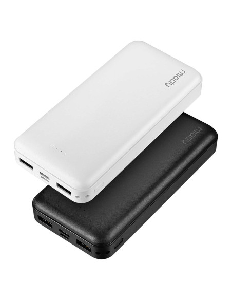 Cargador Portátil Miady 20000mAh, 2 Baterías, Carga Rápida USB-C Cargador Portátil Miady 20000mAh, 2 Baterías, Carga Rápida USB-C