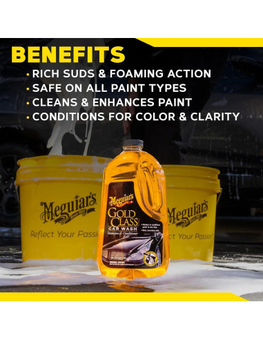 Jabón Lavado de Autos Meguiar's Gold Class 1,99 kg