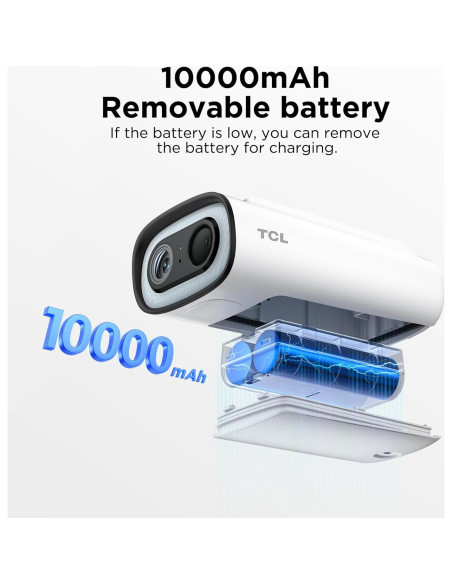 Cámara de Seguridad Solar 2K TCL Cam B1, Wi-Fi, IP65 Cámara de Seguridad Solar 2K TCL Cam B1, Wi-Fi, IP65