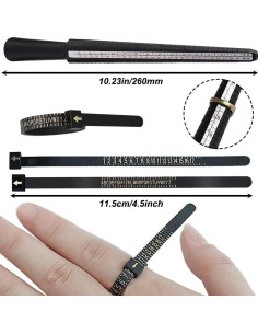 Kit de Medición de Tamaño de Anillo 6 Piezas Arremill 2