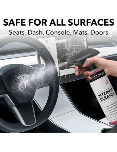 Limpiador Interior TesLiner para Asientos Tesla - 550ml