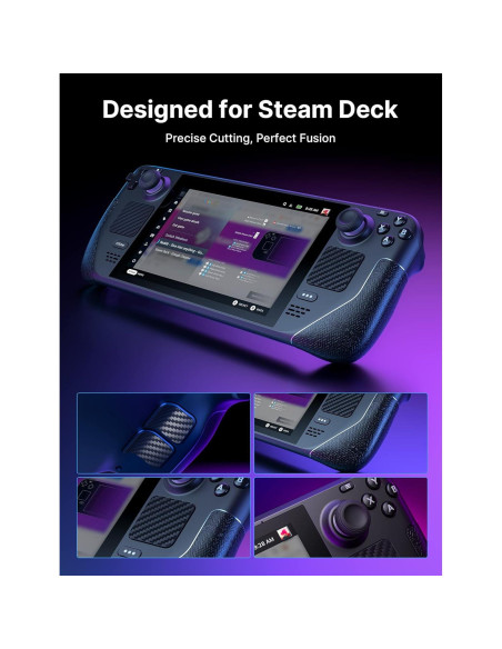 Juego de Calcomanías JSAUX para Steam Deck - Antideslizantes Juego de Calcomanías JSAUX para Steam Deck - Antideslizantes