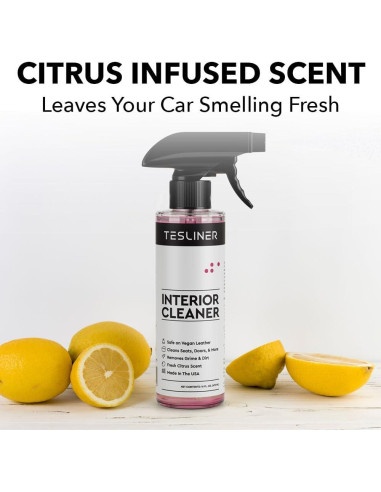 Limpiador Interior TesLiner para Asientos Tesla - 550ml