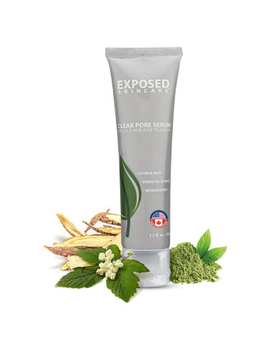 Suero Clear Pore Exposed Skin Care - Té Verde y Ácido Salicílico