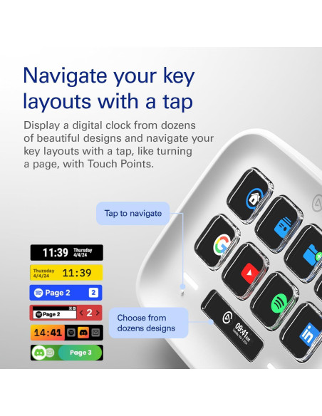Elgato Stream Deck Neo - 8 Teclas Personalizables, Táctiles Elgato Stream Deck Neo - 8 Teclas Personalizables, Táctiles