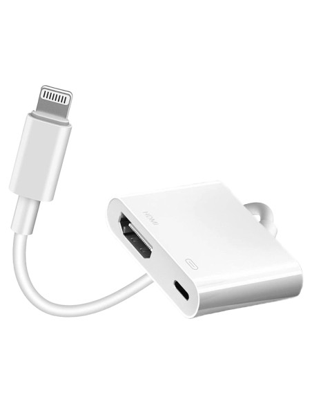 Adaptador Digital AV HDMI Kinhaly 1080P para iPhone y iPad Adaptador Digital AV HDMI Kinhaly 1080P para iPhone y iPad
