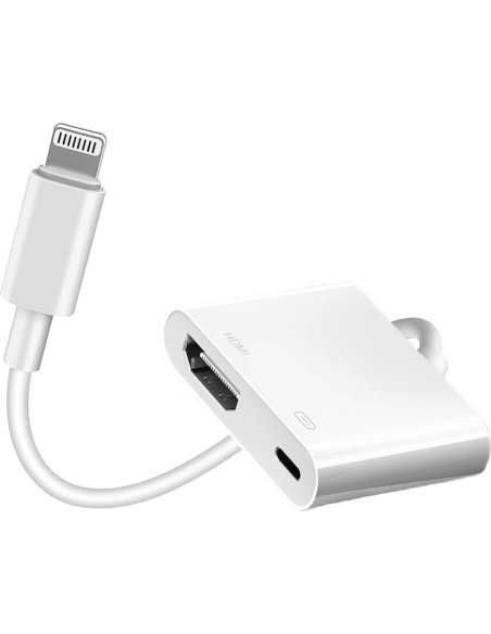 Adaptador Digital AV HDMI Kinhaly 1080P para iPhone y iPad Adaptador Digital AV HDMI Kinhaly 1080P para iPhone y iPad