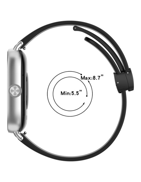 Correa de Silicona AWADUO para Redmi Watch 4 y Xiaomi Band 8 Pro Correa de Silicona AWADUO para Redmi Watch 4 y Xiaomi Band 8 Pro