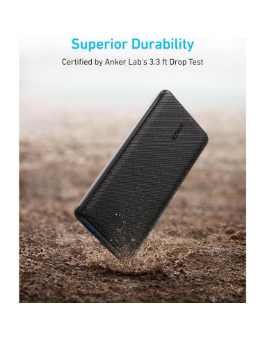 Batería Portátil Anker PowerCore 10000mAh USB-C Carga Rápida