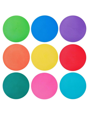 Marcadores de Puntos Vasolpryb 23 cm Antideslizantes 9 Colores