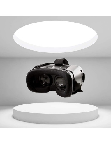 Visor VR Deco Gear para Móviles 3.5-6" Ajustable (VR100BK)
