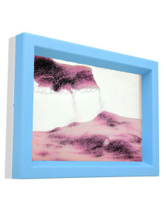 Arte de Arena en Movimiento whimsyyy Rosa 7.6x7.6 cm Antiestrés