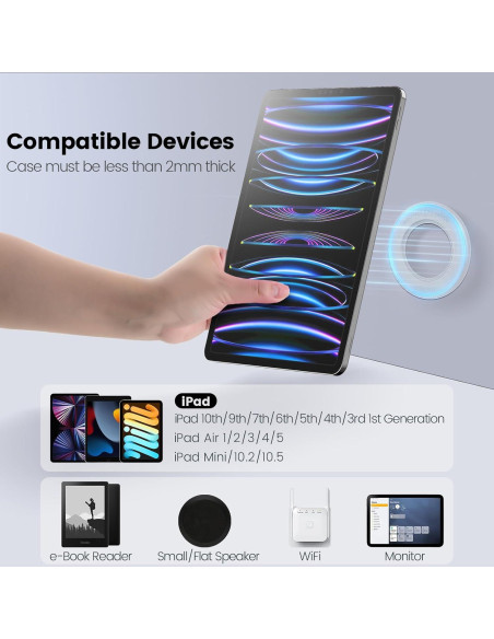 Soporte Magnético Nillkin 2 PCS para iPad Air 5/4/3 y Pro 12.9 Soporte Magnético Nillkin 2 PCS para iPad Air 5/4/3 y Pro 12.9