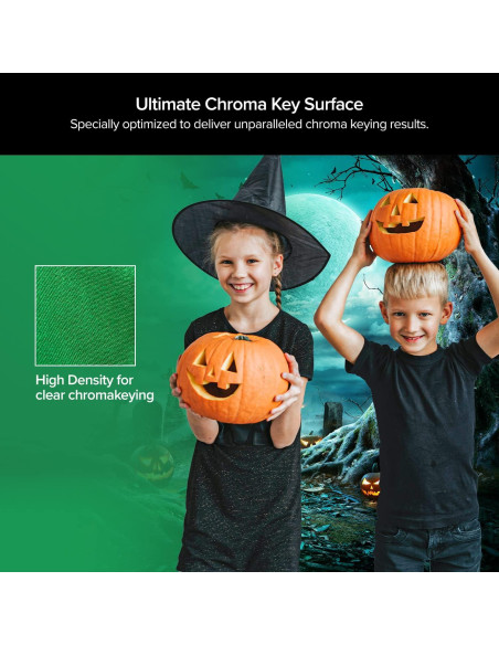 Pantalla de Fondo Verde Chroma Key LS Pro 3x3m Material A+ Pantalla de Fondo Verde Chroma Key LS Pro 3x3m Material A+