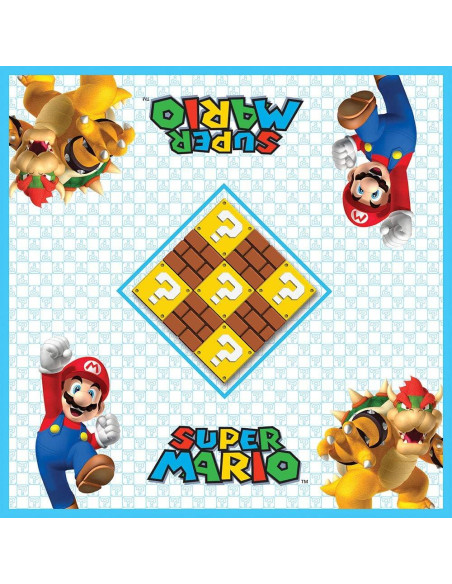 Juego de Damas y Tres en Raya USAOPOLY Super Mario Juego de Damas y Tres en Raya USAOPOLY Super Mario