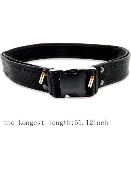 Cinturón Táctico Lsgoodcare Negro 10 en 1 Nylon 600D Cinturón Táctico Lsgoodcare Negro 10 en 1 Nylon 600D