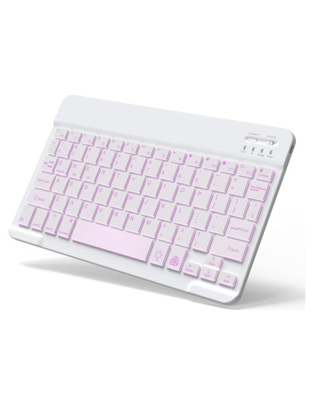 Teclado Bluetooth Retroiluminado TOHAKATA para iPad y iPhone Teclado Bluetooth Retroiluminado TOHAKATA para iPad y iPhone