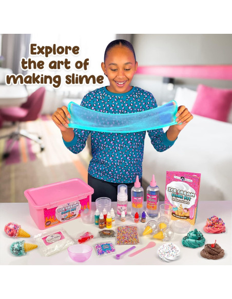 Kit de Slime de Helado Original Stationery 31 Piezas Rosa Kit de Slime de Helado Original Stationery 31 Piezas Rosa