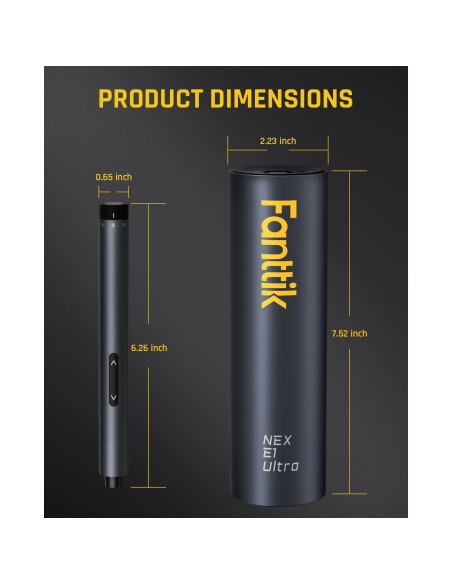 Destornillador Eléctrico Fanttik E1 Ultra 3.7V 50 Puntas Destornillador Eléctrico Fanttik E1 Ultra 3.7V 50 Puntas