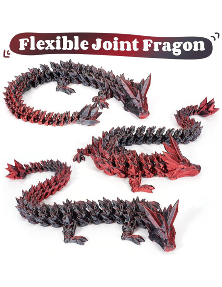 Huevo de Pascua 3D Dragón BaiYiGou Negro Rojo 10cm Huevo de Pascua 3D Dragón BaiYiGou Negro Rojo 10cm