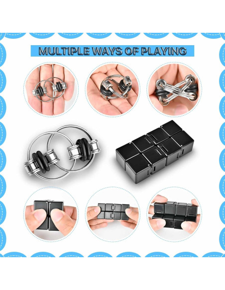 Juego de 5 Juguetes Antiestrés Dr.Kbder para Adultos y Niños Juego de 5 Juguetes Antiestrés Dr.Kbder para Adultos y Niños