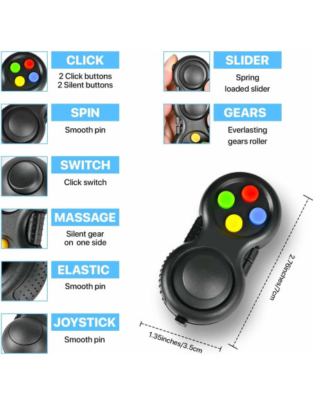 Juego de 5 Juguetes Antiestrés Dr.Kbder para Adultos y Niños Juego de 5 Juguetes Antiestrés Dr.Kbder para Adultos y Niños