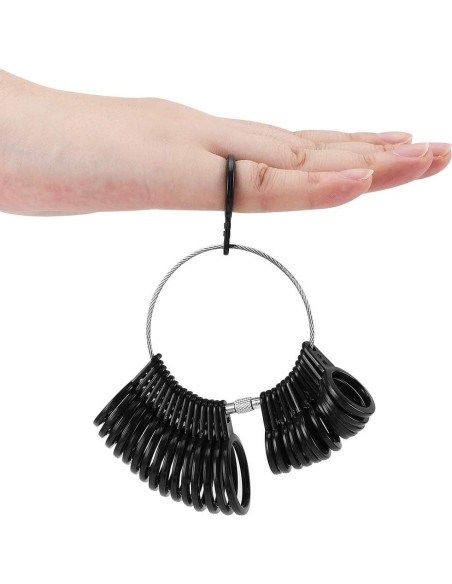 Juego de Herramientas para Medir Tallas de Anillos Accmor Juego de Herramientas para Medir Tallas de Anillos Accmor