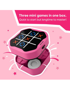 GiiKER Juego Tres en Uno Tic Tac Toe Portátil 3+ 2