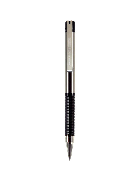 Bolígrafo retráctil Zebra Pen F-301, acero inoxidable, 0.7mm, 2 unidades Bolígrafo retráctil Zebra Pen F-301, acero inoxidable, 0.7mm, 2 unidades