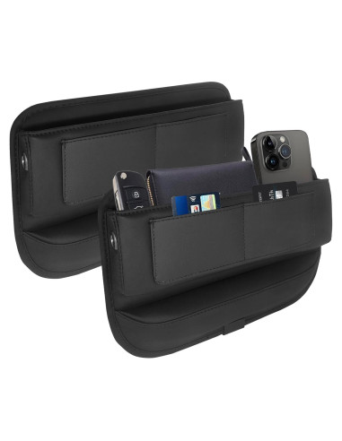Relleno de Hueco de Asiento Hietuop 2 Paquetes Negro