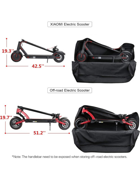 Bolsa de Transporte SUNELFFY para Scooter Eléctrico 124x22cm Bolsa de Transporte SUNELFFY para Scooter Eléctrico 124x22cm