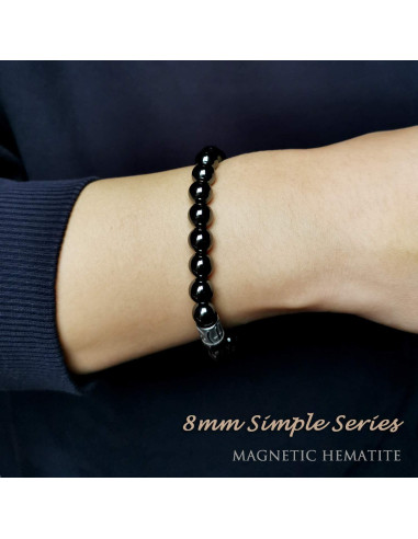 Pulsera Elástica Morchic de Piedra Natural 8mm Unisex