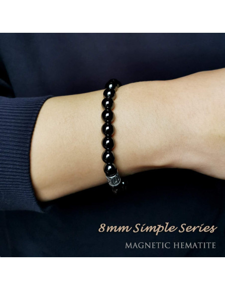 Pulsera Elástica Morchic de Piedra Natural 8mm Unisex